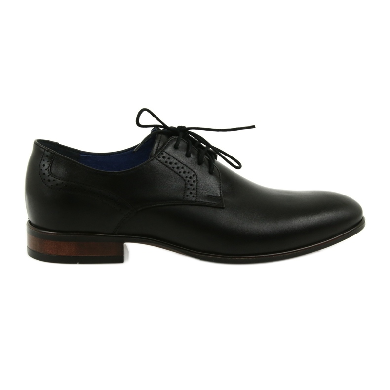 Nikopol Sapatos de couro masculino 1695 preto