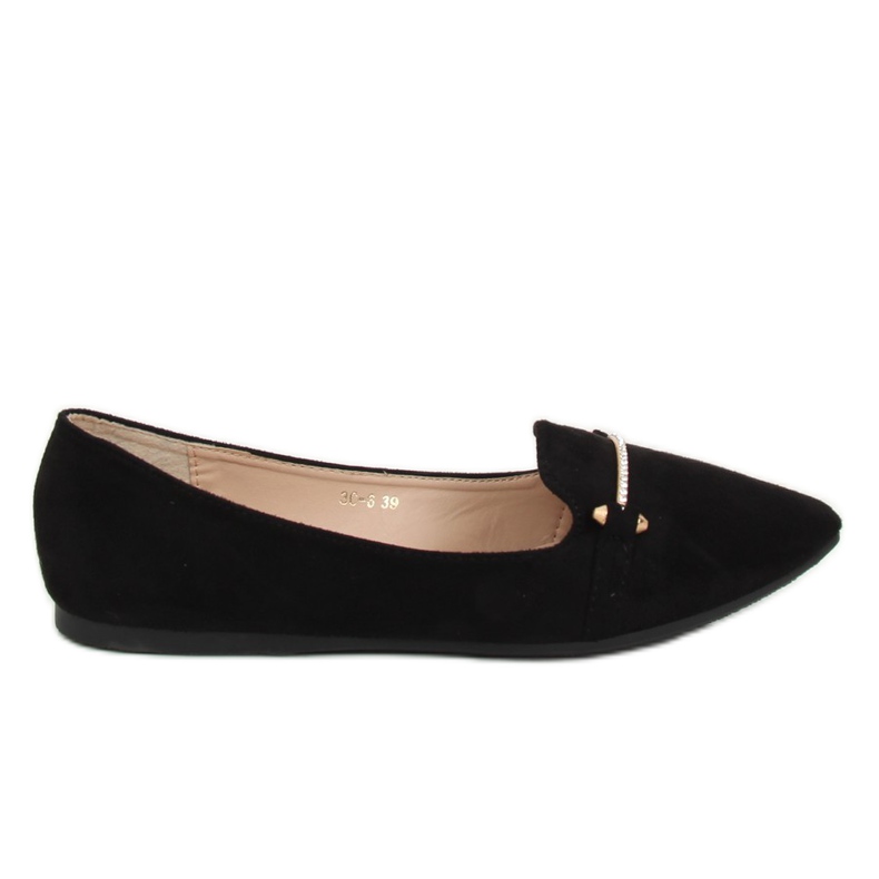 Lordes negros femininos 3C-6 Black preto
