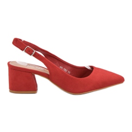 Nio Nio Red Pumps In Spitz vermelho