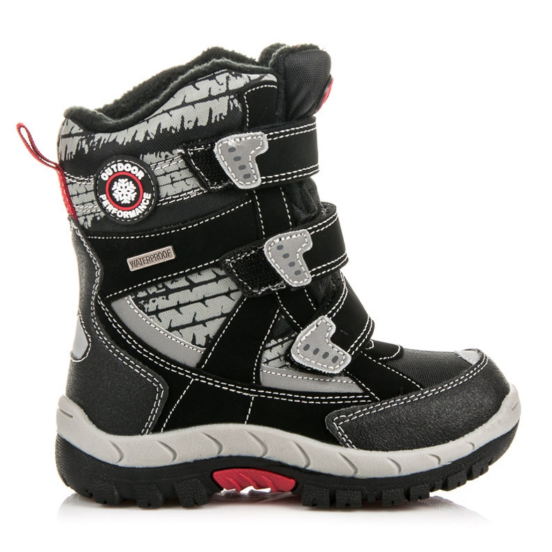 American Club Botas para o menino preto