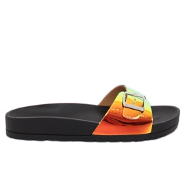 Black BG27P Black petrol chinelos preto