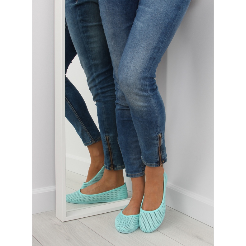 Bailarinas de hortelã-pimenta JX56 L.GREEN II-GAT verde