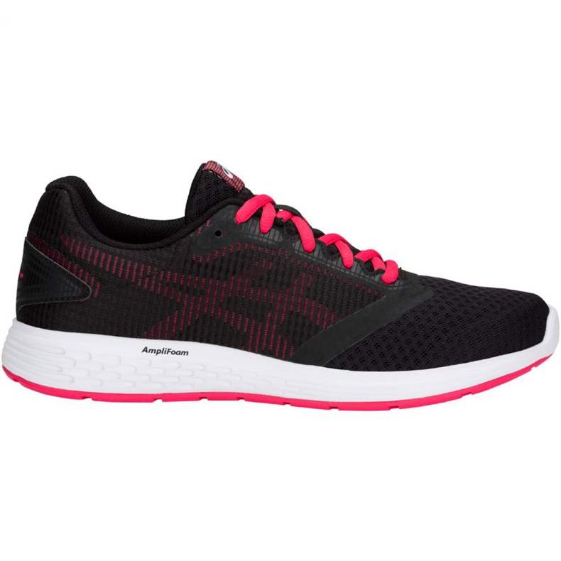 Tênis de corrida Asics Patriot 10 W 1012A117-001 preto rosa