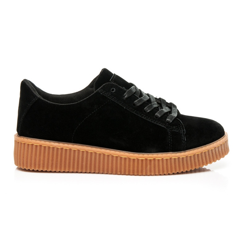 Rihanna Style Creepers preto