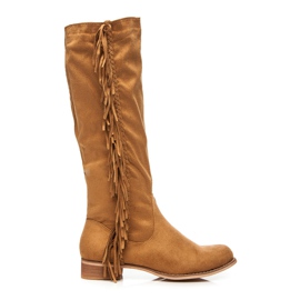 Top Or Botas de camurça marrom