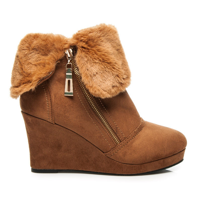 Sergio Todzi Sapatos de cunha outono castanho