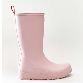 Hunter Original Play Bota Alta Floss De Doces roxo rosa