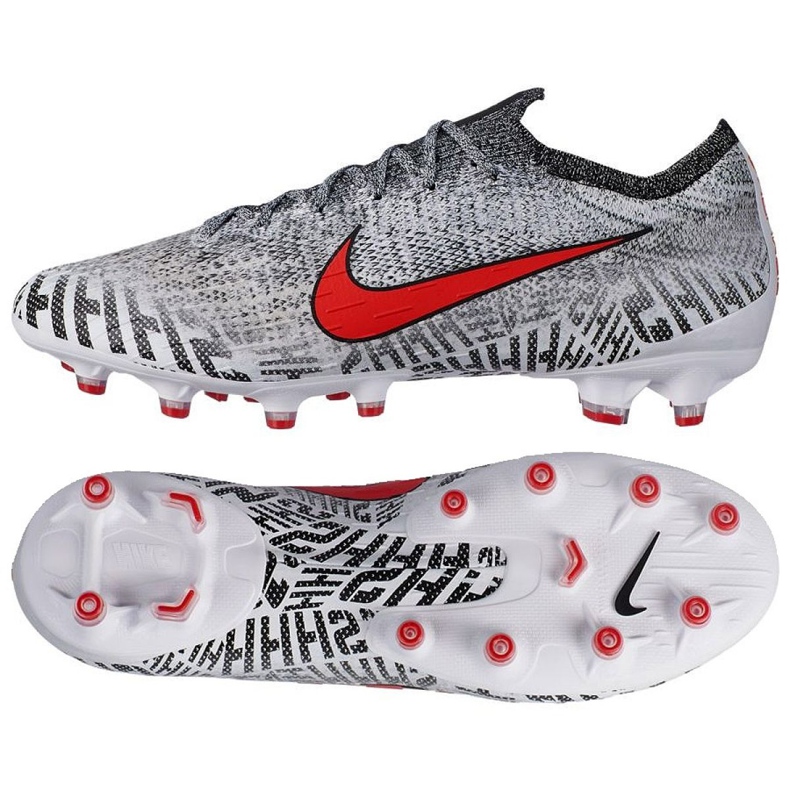 Chuteira Nike Mercurial Vapor 12 Elite Neymar AG-Pro M AO3128-170 cinza cinza