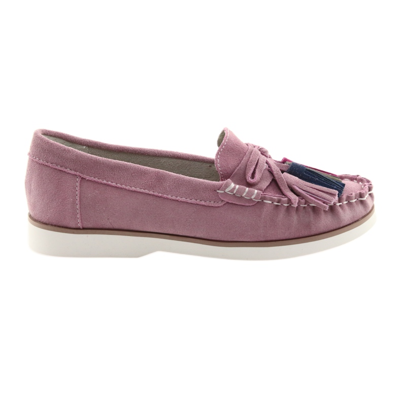 Mocassins femininos confortáveis ​​Filippo 641 rosa