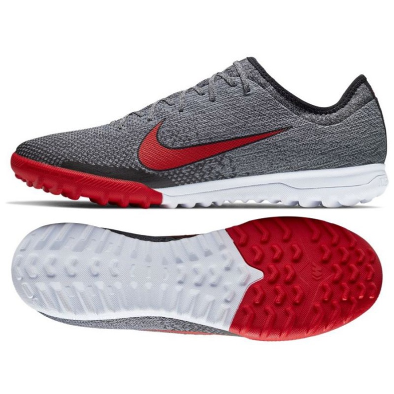 Chuteira Nike Mercurial Vapor 12 Pro Neymar Tf M AO4703-170 cinza cinza Chuteira Nike Mercurial Vapor 12 Pro Neymar Tf M AO4703-170 cinza cinza