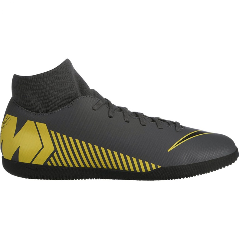 Sapatos de interior Nike Mercurial Superfly 6 Club Ic M AH7371-070 cinza cinza