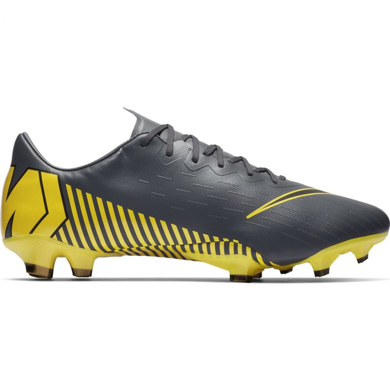 Chuteiras Nike Mercurial Vapor 12 Pro Fg M AH7382-070 cinza cinza