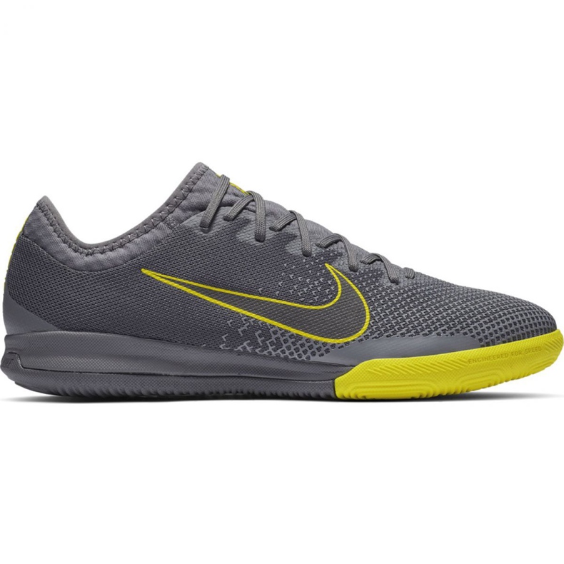 Sapatos de interior Nike Mercurial Vapor 12 Pro Ic M AH7387-070 cinza cinza