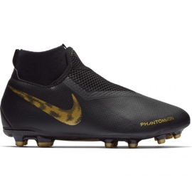Chuteiras Nike Phantom Vsn Academy Df FG / MG Jr AO3287-077 preto preto