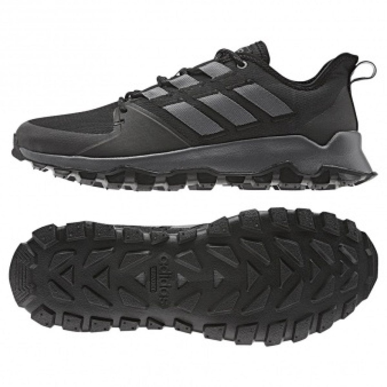 Tênis de corrida adidas Kanadia Trail M F36056 preto