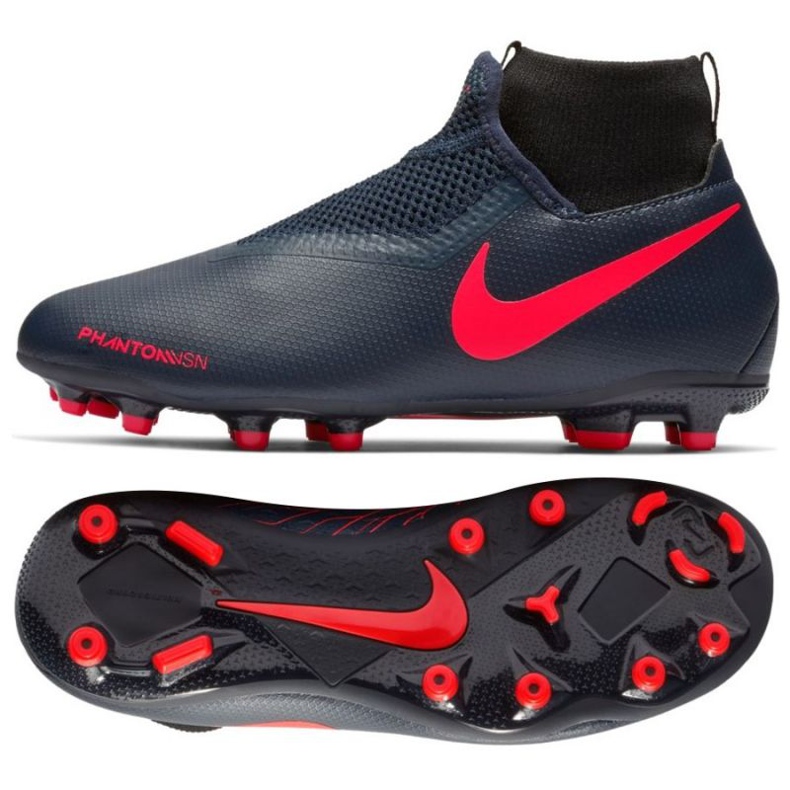 Nike Phantom Vsn Academy Df Fg Jr AO3287-440 azul azul marinho Nike Phantom Vsn Academy Df Fg Jr AO3287-440 azul azul marinho