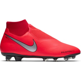 As chuteiras Nike Phantom Vsn Pro Df Fg M AO3266-600 vermelho vermelho