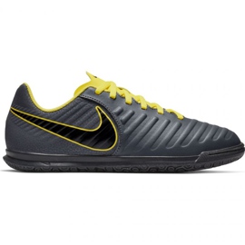 Sapatos de interior Nike Tiempo Legend 7 Club Ic Jr AH7260-070 cinza cinzas