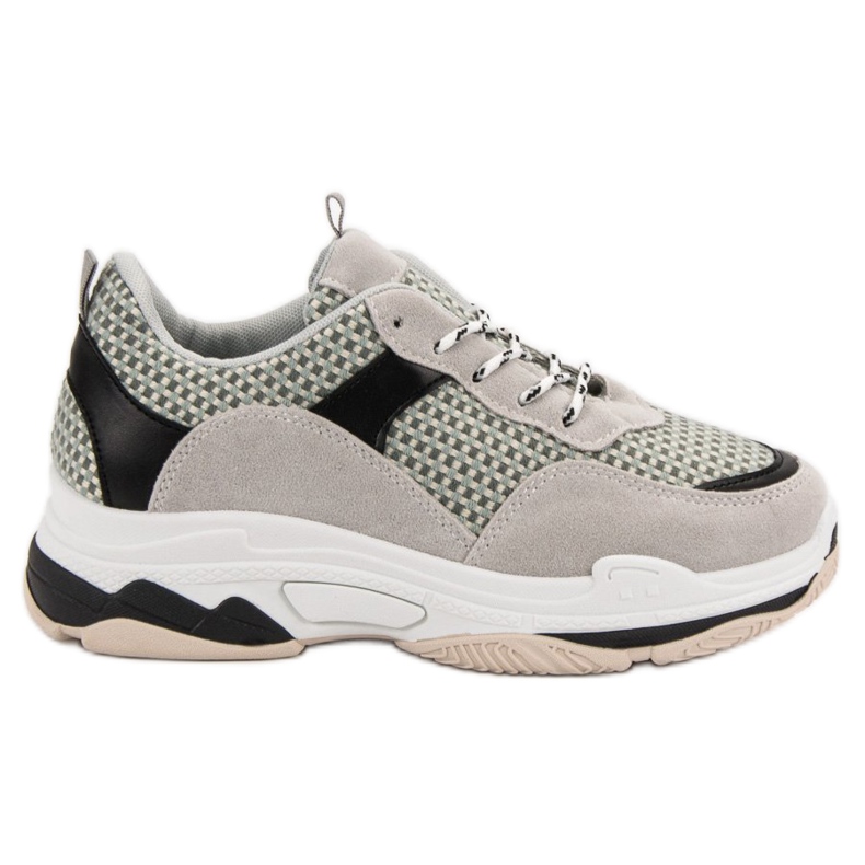 Kylie Tênis na plataforma cinza