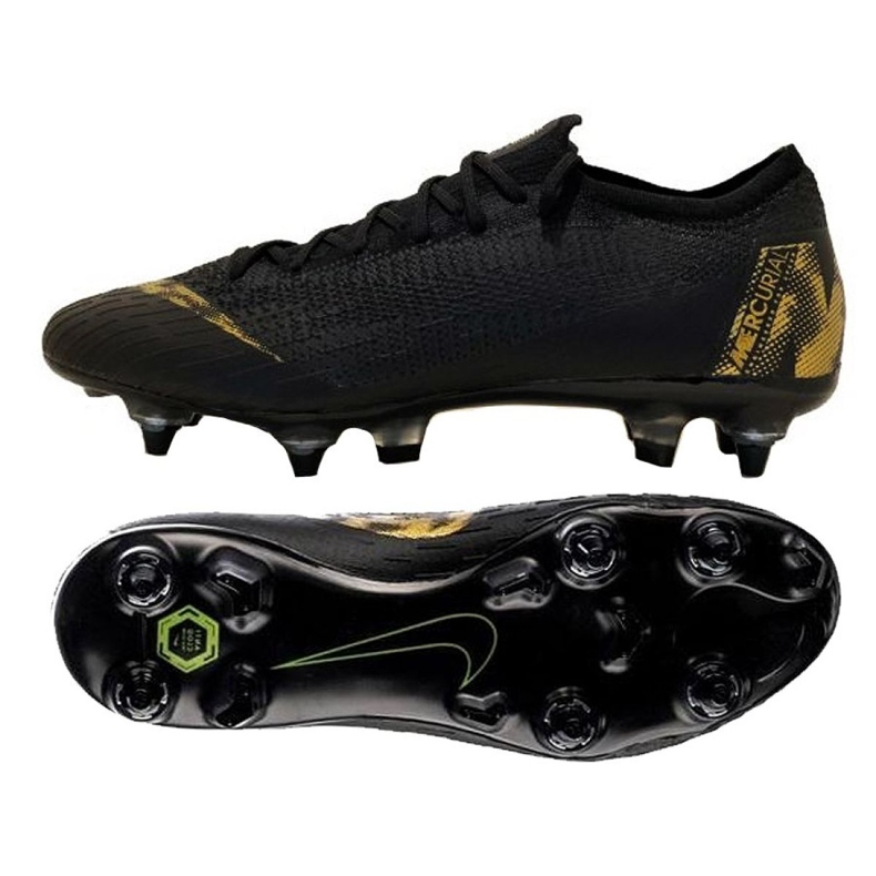 Chuteiras Nike Mercurial Vapor 12 Elite Sg Pro Ac M AH7381-077 preto preto