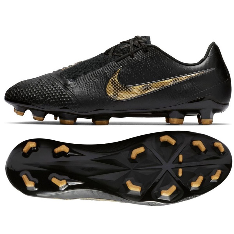 Chuteiras Nike Phantom Venom Elite Fg M AO7540-077 preto preto