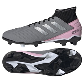 Chuteiras Adidas Predator 19.3 Fg W F97528 cinza cinza Chuteiras Adidas Predator 19.3 Fg W F97528 cinza cinza