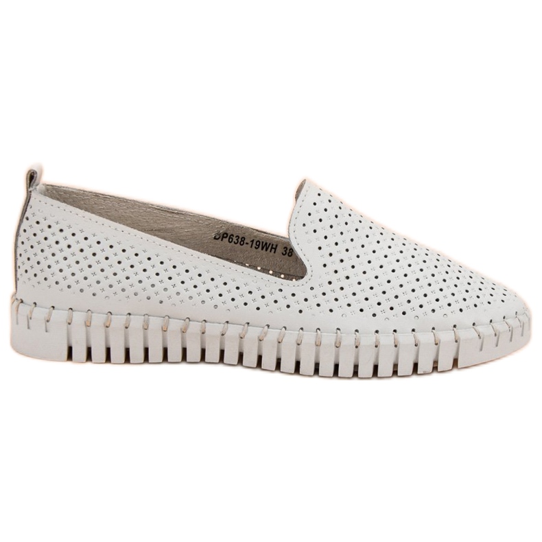 Filippo Lordes de couro branco