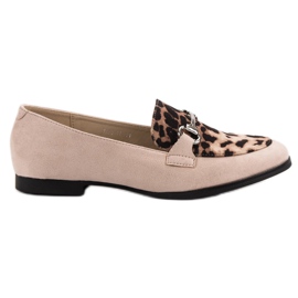 Mocassins VICES manchados marrom