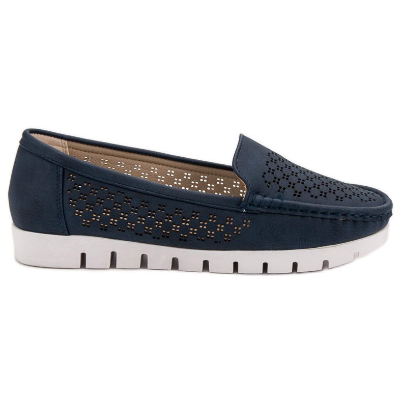 Vinceza Mocassins azul marinho
