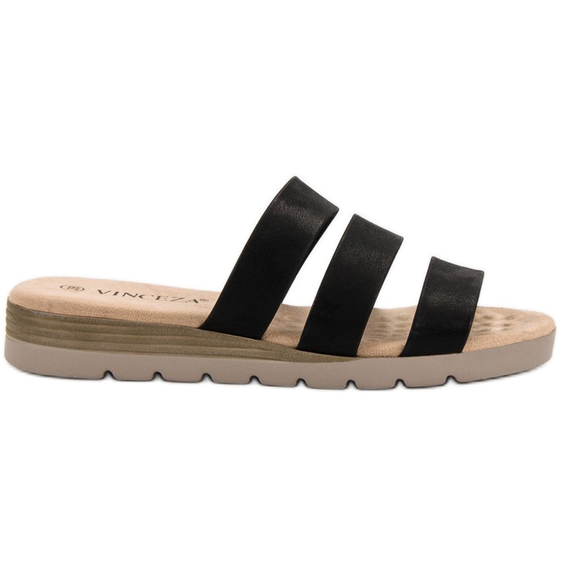 Chinelos VINCEZA pretos