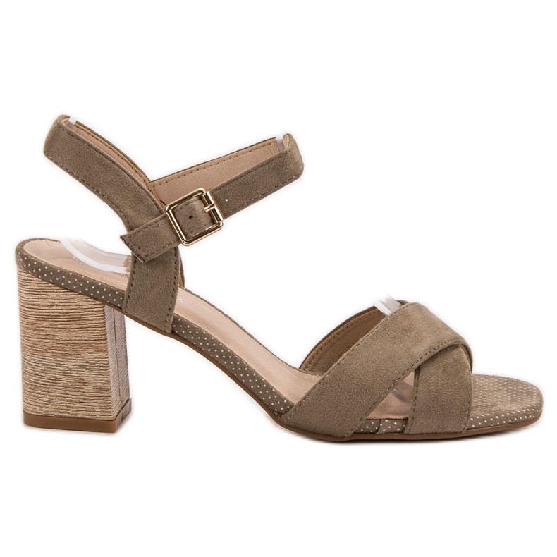 Sandálias VINCEZA castanho