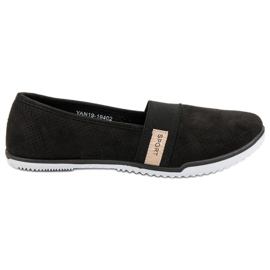 Slipons VINCEZA leves preto