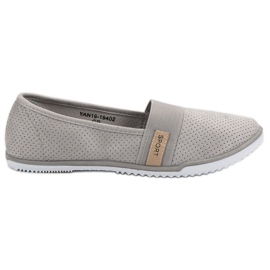 Slipons VINCEZA leves cinza