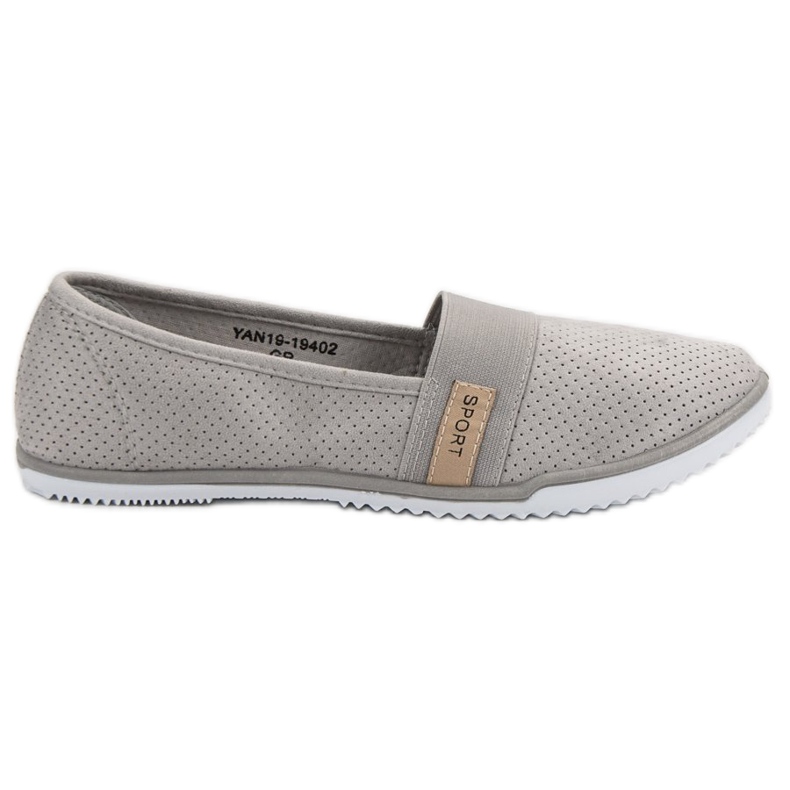 Slipons VINCEZA leves cinza