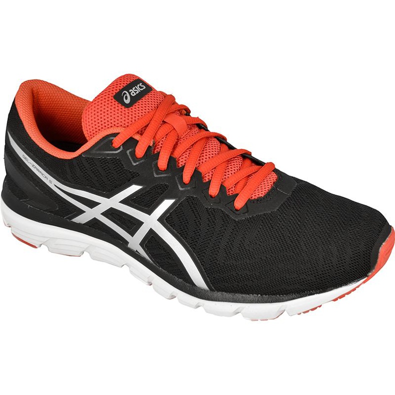 Tênis de corrida Asics Gel-Zaraca 5 M T6G3N-9093 preto laranja