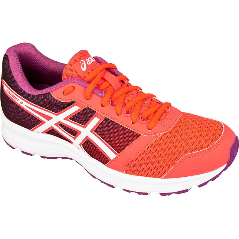 Tênis de corrida Asics Patriot 8 W T669N-2001 laranja rosa
