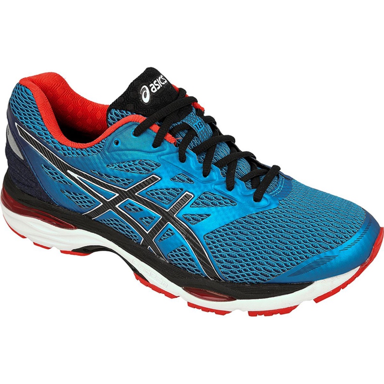 Tênis de corrida Asics Gel-Cumulus 18 M T6C3N-4190 preto azul
