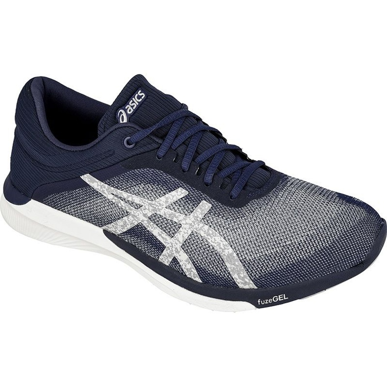 Tênis de corrida Asics fuzeX Rush M T718N-4993 azul marinho