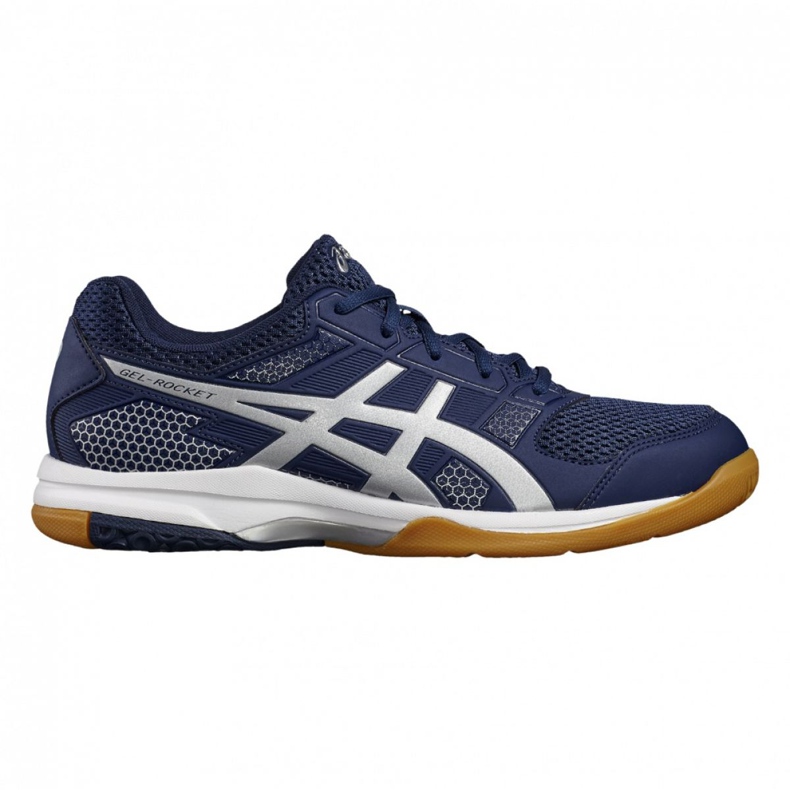 Tênis de voleibol Asics Gel Rocket 8 M B706Y-4993 azul marinho azul marinho