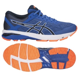 Tênis de corrida Asics Gt 1000 6 M T7A4N-4549 azul marinho Tênis de corrida Asics Gt 1000 6 M T7A4N-4549 azul marinho