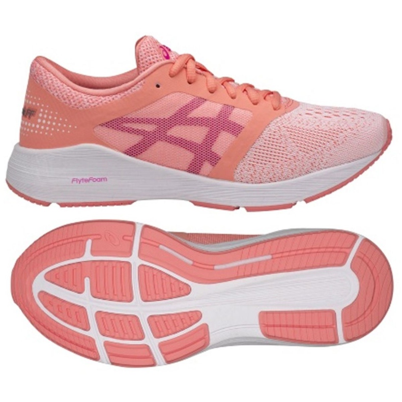 Tênis de corrida Asics Road Hawk Ff W T7D7N-0620 rosa