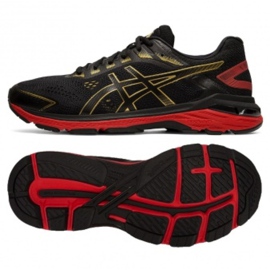 Tênis de corrida Asics GT-2000 7 M 1011A262-001 preto Tênis de corrida Asics GT-2000 7 M 1011A262-001 preto