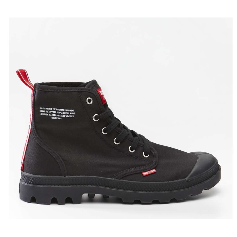 Palladium Pampa Hi Dare 008 Black preto