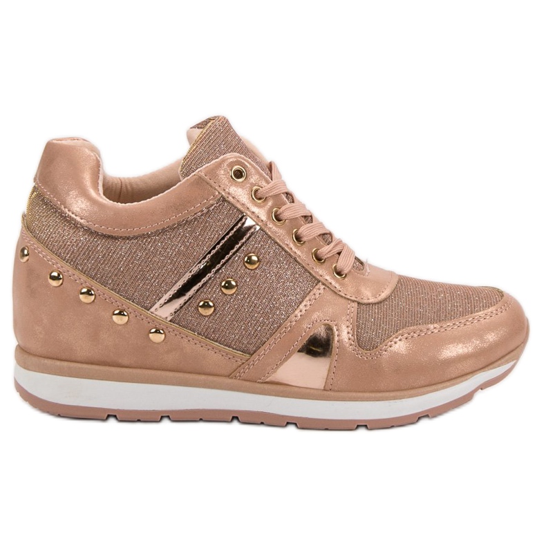 Cm Paris Tênis rosa com strass