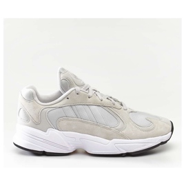 Adidas Yung 1 Cinza Um Cinza Um Calçado Branco