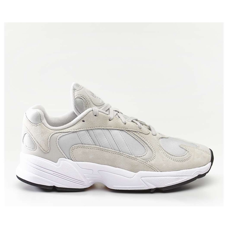 Adidas Yung 1 Cinza Um Cinza Um Calçado Branco