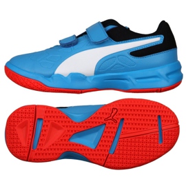 Sapatos de interior Puma Tenaz Jr. Bleu Azur 104891 06 azul azul