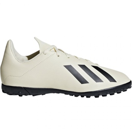 Chuteiras Adidas X Tango 18.4 Tf Jr DB2436 multicolorido branco