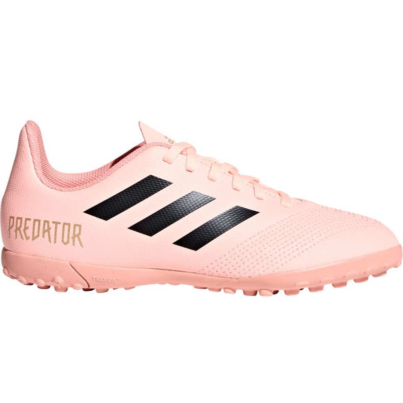 Chuteiras Adidas Predator Tango 18.4 Tf Jr DB2339 rosa rosa