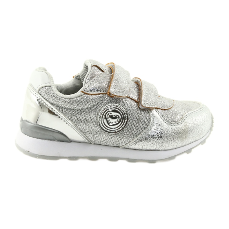 Calçados esportivos prateados American Club ES26 cinza